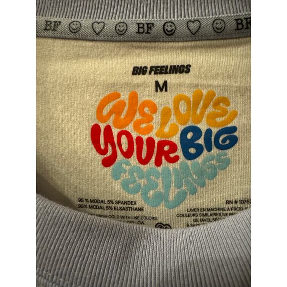 ALICE + OLIVIA  A+O X Big Feelings Scarlett Oversized Crewneck (new) - Picture 5 of 7